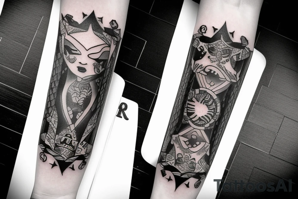 Poker star tatoo tattoo idea