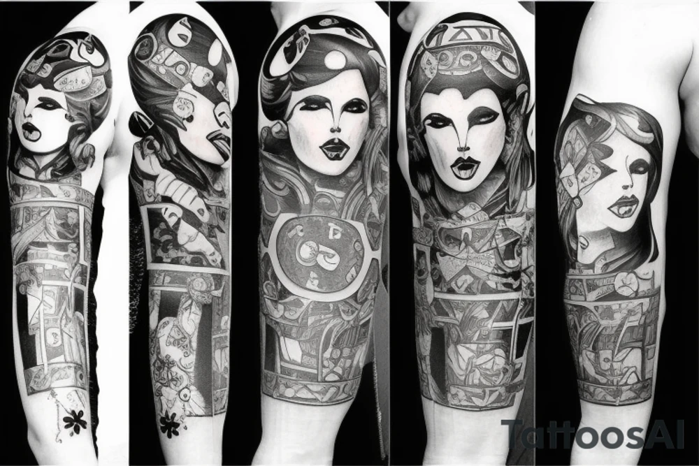 Poker star tatoo tattoo idea