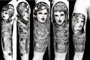 Poker star tatoo tattoo idea