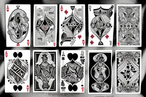 Poker tattoo idea