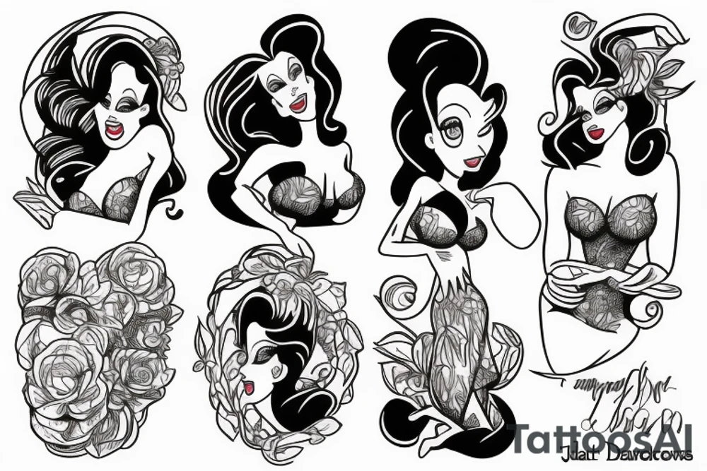 Jessica rabbit tattoo idea