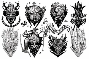 Witcher signs tattoo idea