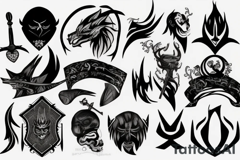 Witcher signs tattoo idea
