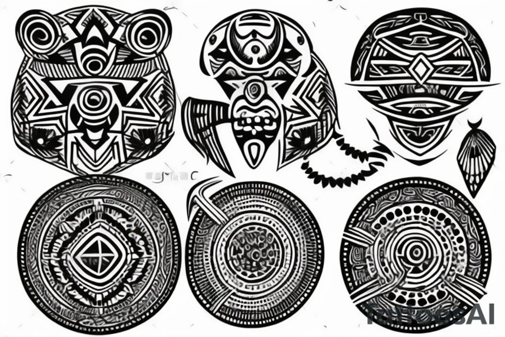 Tribal tattoo idea