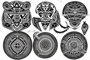 Tribal tattoo idea