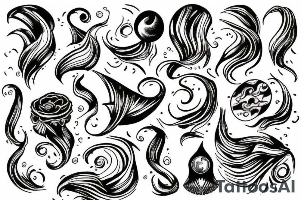 Aquarius tattoo idea