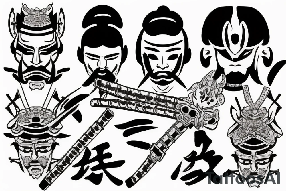 samurai tattoo idea