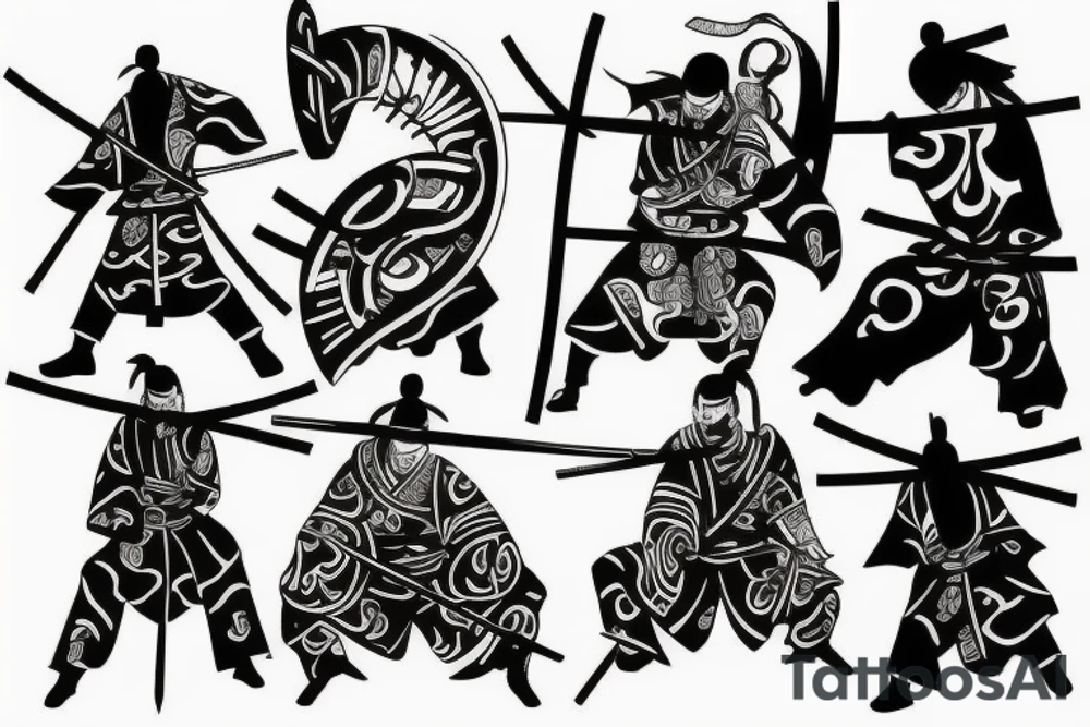 samurai tattoo idea