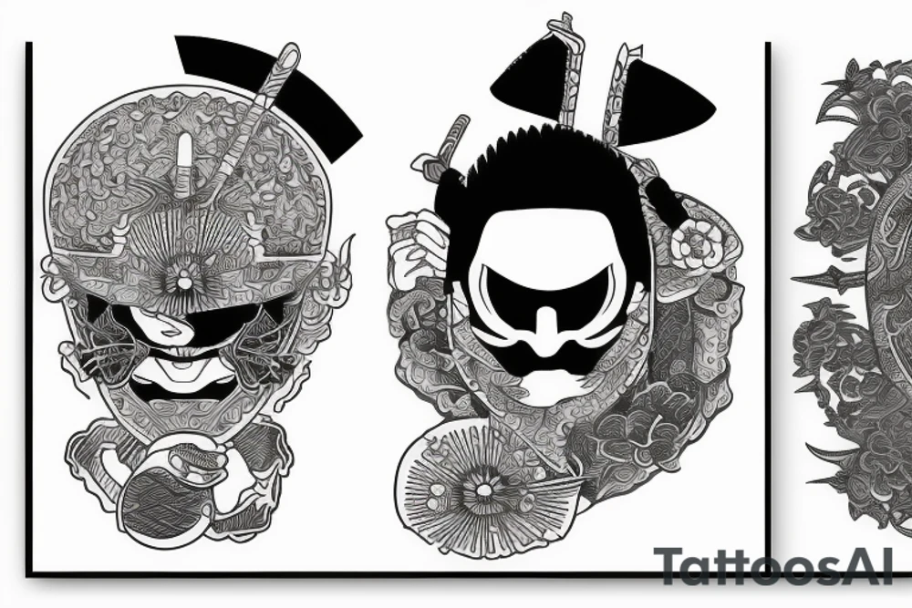 samurai tattoo idea