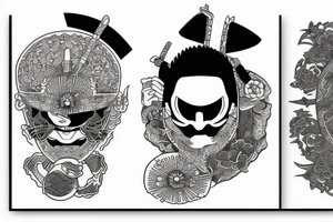 samurai tattoo idea