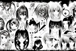 Anime tattoo idea