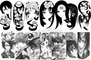 Anime tattoo idea
