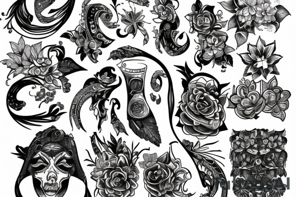 ćma tattoo idea
