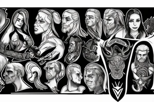 Witcher tattoo idea