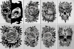 Forest tattoo idea
