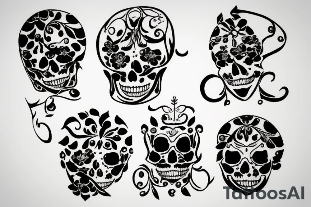 Momento Mori Momento Vivere tattoo idea