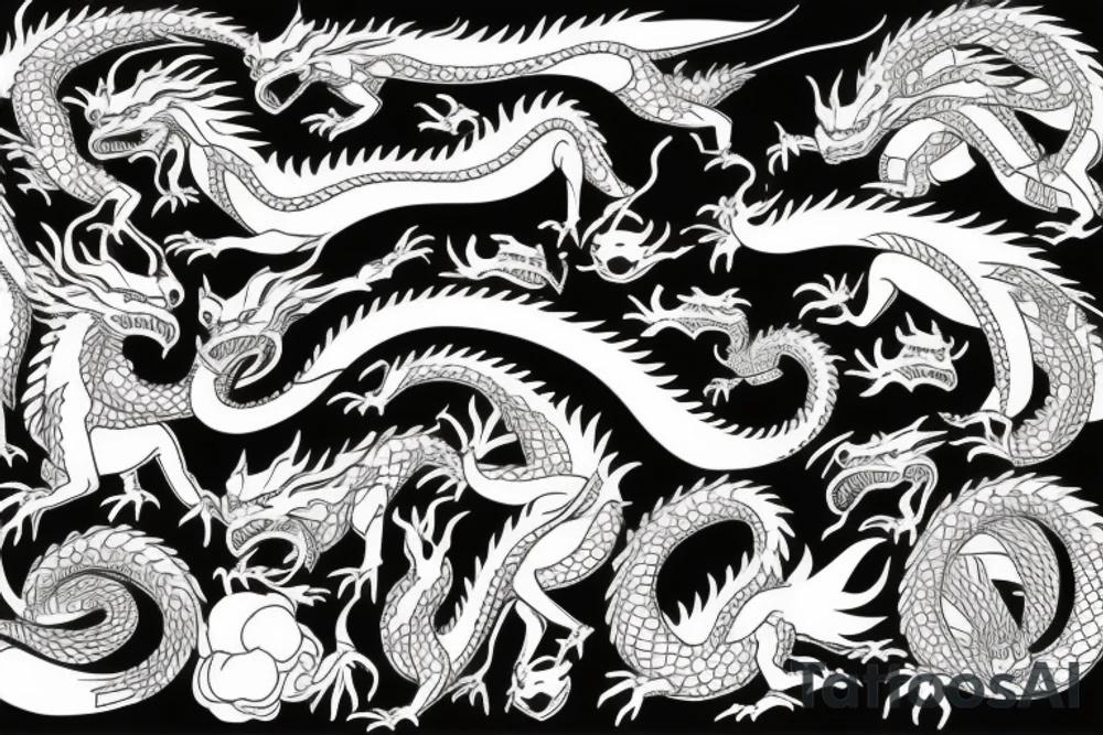 dragon tattoo idea