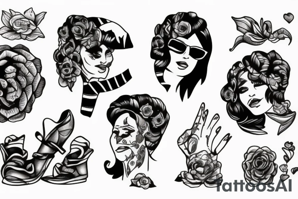 Cortez dancing across the water tattoo idea