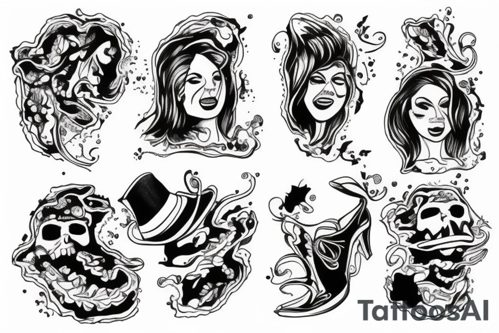Cortez dancing across the water tattoo idea