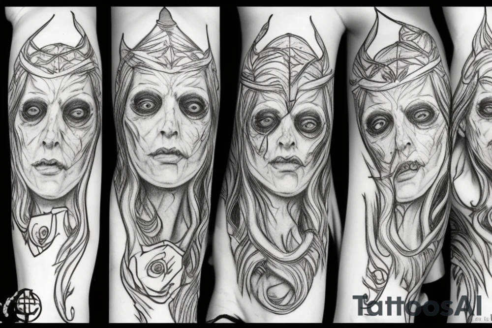 White walker tattoo idea
