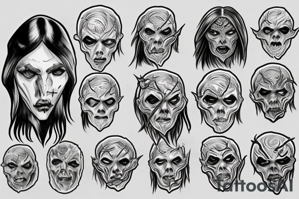 White walker tattoo idea