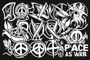 If you want peace, prepare for war tattoo idea