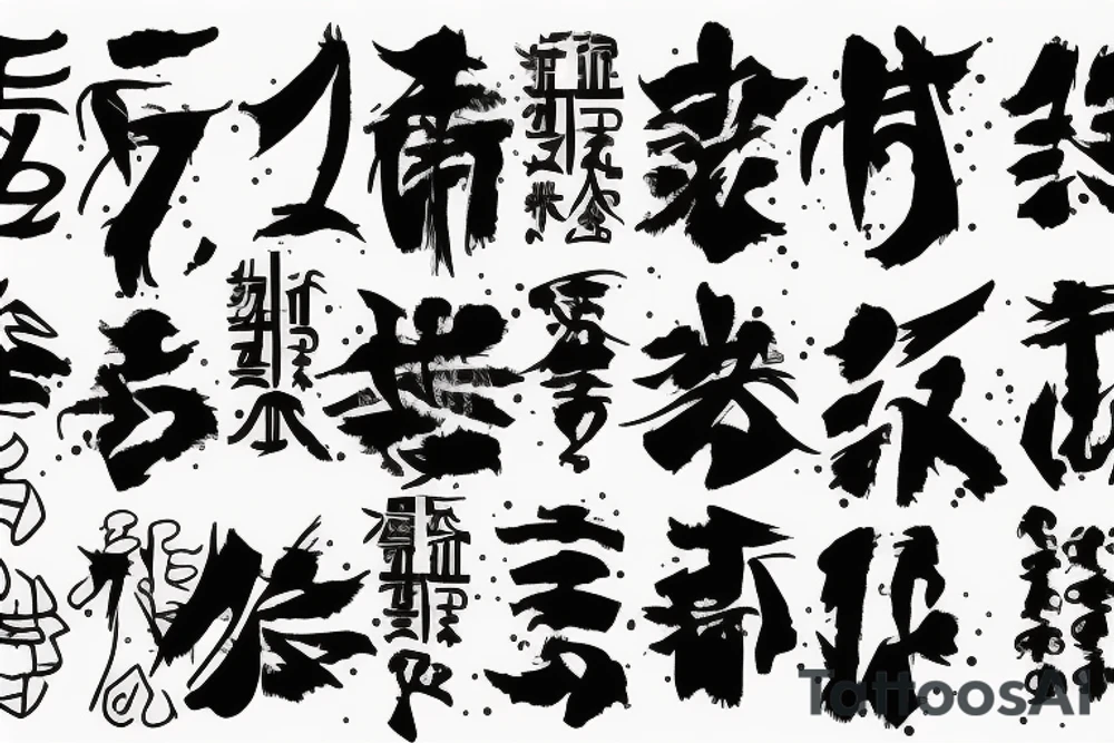 47 number tattoo idea