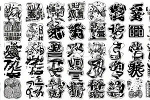 47 number tattoo idea