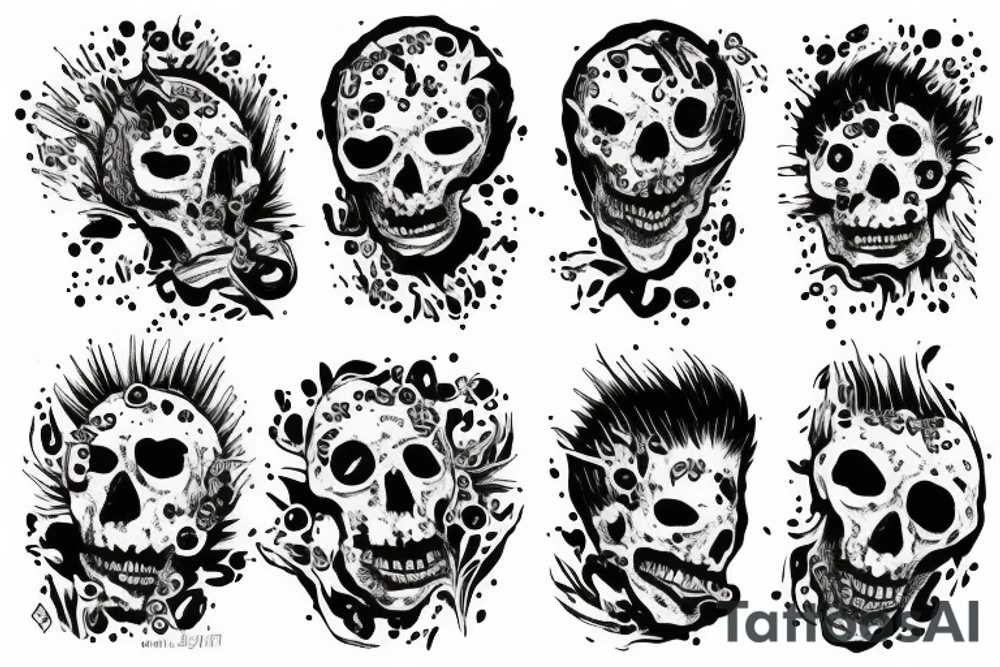 Meduza I saw nothing, I heard nothing, I said nothing tattoo idea