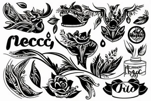Fenice e l'idea di viaggiare tattoo idea