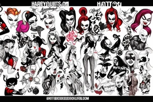 Harley Quinn tattoo idea
