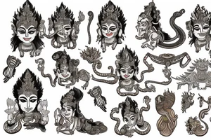 ramayana tattoo idea