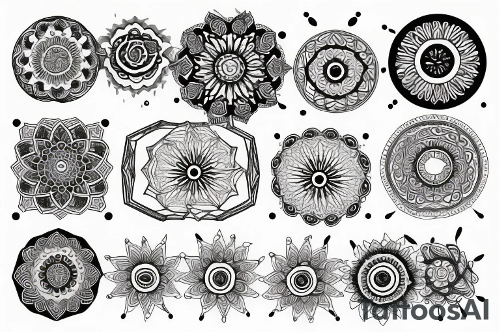 Mandala tattoo idea