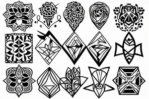 Dotwork tattoo idea