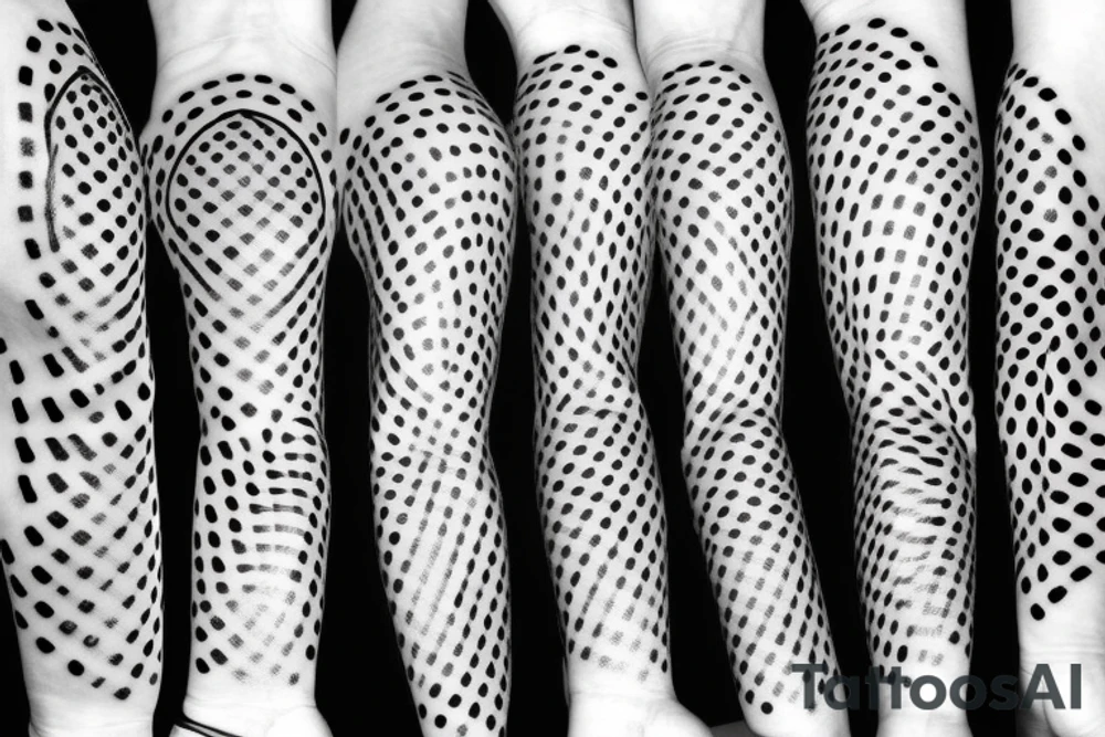 Dotwork tattoo idea