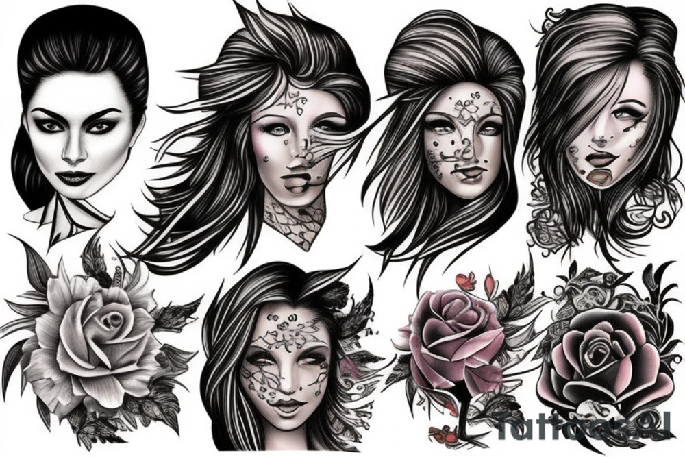 Phoenix tattoo idea