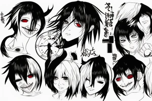 Scratch jozou Tokyo ghoul tattoo idea
