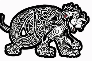 lion turtle from avatar the last airbender tattoo idea