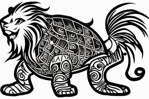 lion turtle from avatar the last airbender tattoo idea