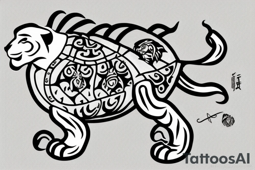 lion turtle from avatar the last airbender tattoo idea lion turtle from avatar the last airbender tattoo idea