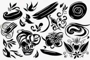 Scratch full arm tattoo idea