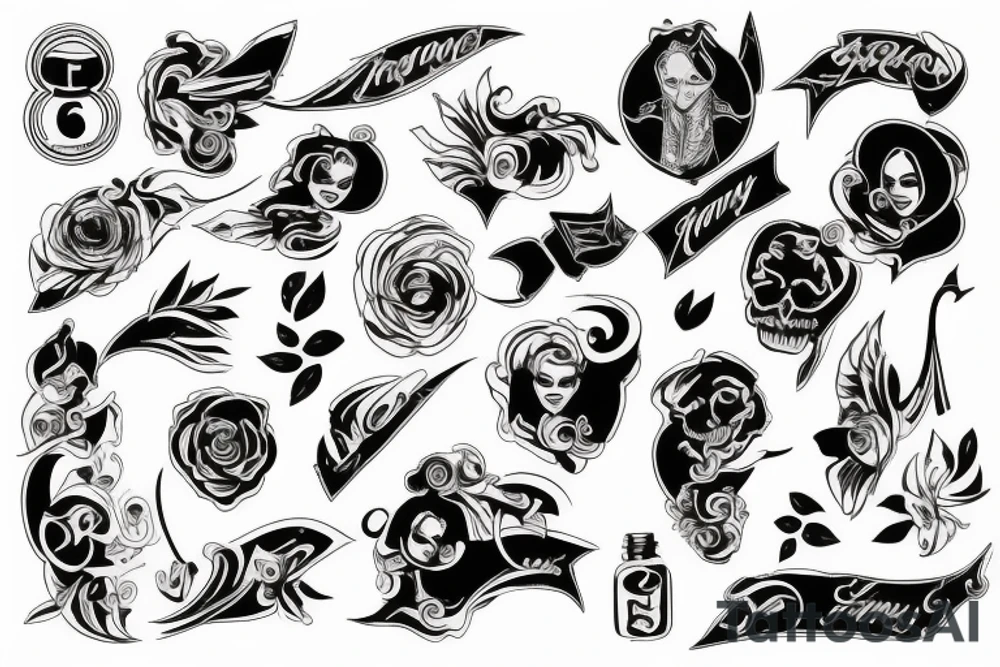 Family of 6
Bond tattoo idea