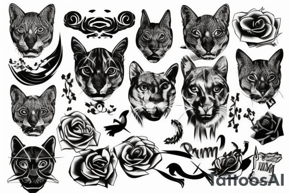 puma tattoo idea