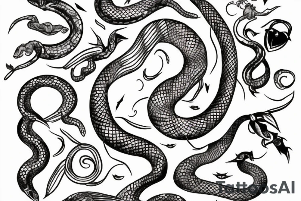 Snake tattoo idea