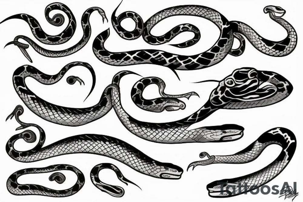 Snake tattoo idea