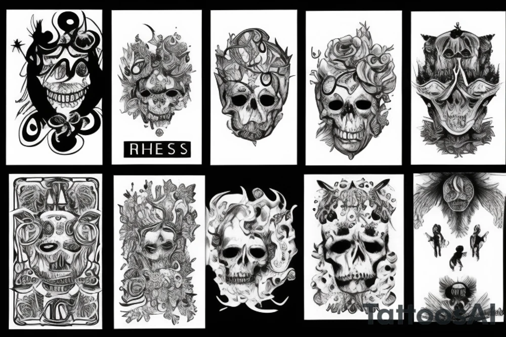 hard work to riches tattoo idea