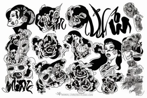 To the money gang tattoo idea