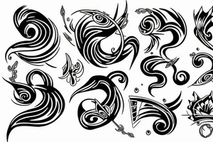 Aqua tattoo idea
