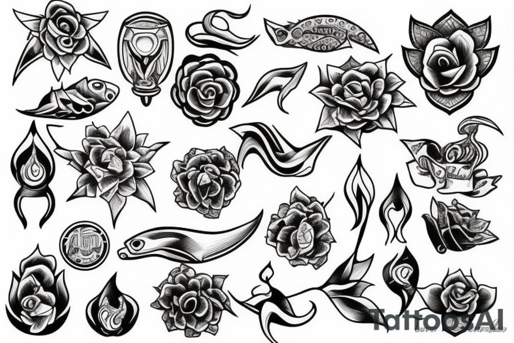 Water tattoo idea