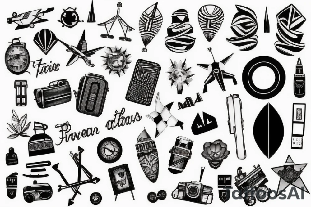 Travel tattoo idea